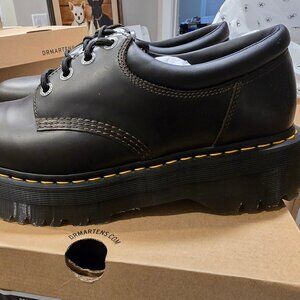 Doc Dr. Marten 8053 Quad Orleans Platform Oxford Shoes Mens Size 12 US NEW